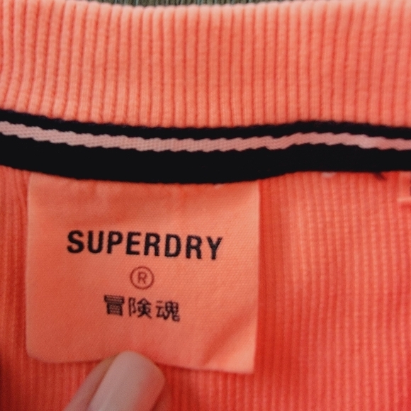 Superdry Cropped Rib T Shirt 8 - Picture 3 of 9